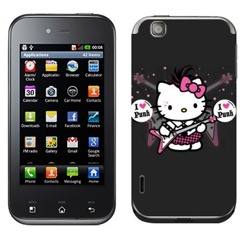   «Kitty - I love punk»   LG Optimus Sol