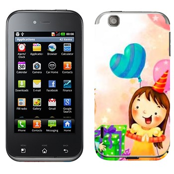   «    »   LG Optimus Sol