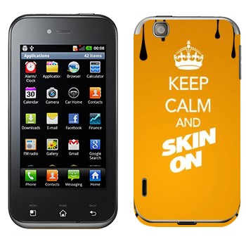   «Keep calm and Skinon»   LG Optimus Sol