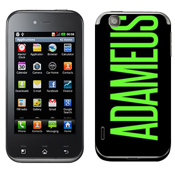   «Adameus»   LG Optimus Sol