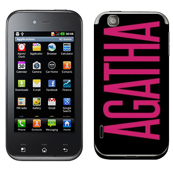   «Agatha»   LG Optimus Sol