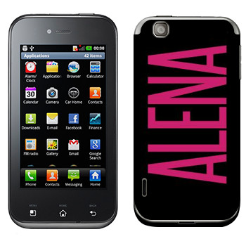   «Alena»   LG Optimus Sol