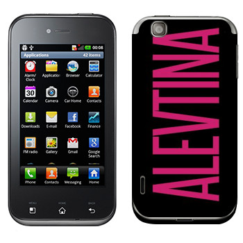   «Alevtina»   LG Optimus Sol