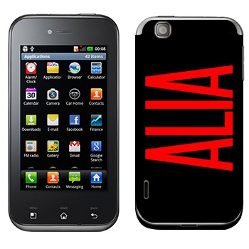   «Alia»   LG Optimus Sol