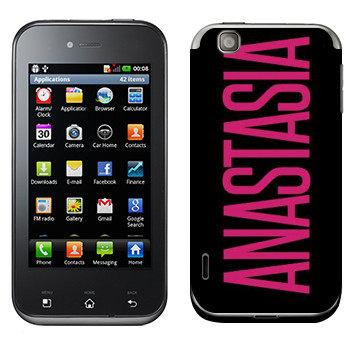   «Anastasia»   LG Optimus Sol