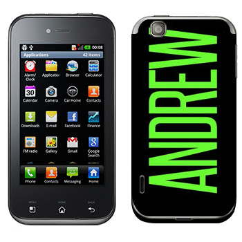   «Andrew»   LG Optimus Sol