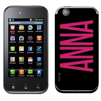   «Anna»   LG Optimus Sol