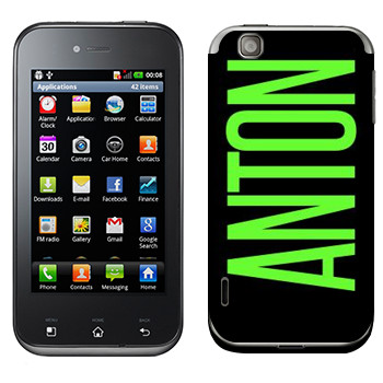   «Anton»   LG Optimus Sol