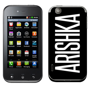   «Arishka»   LG Optimus Sol