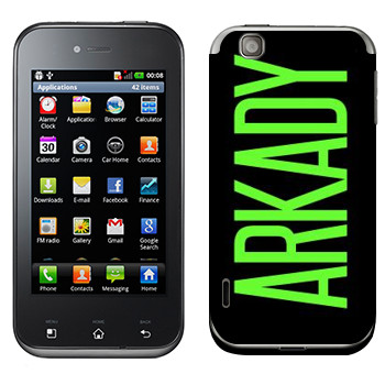   «Arkady»   LG Optimus Sol