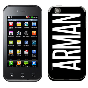   «Arman»   LG Optimus Sol