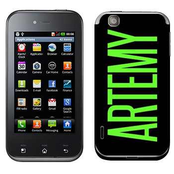   «Artemy»   LG Optimus Sol