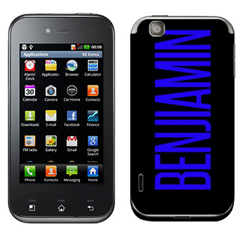   «Benjiamin»   LG Optimus Sol