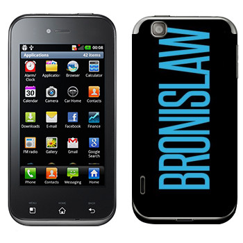   «Bronislaw»   LG Optimus Sol