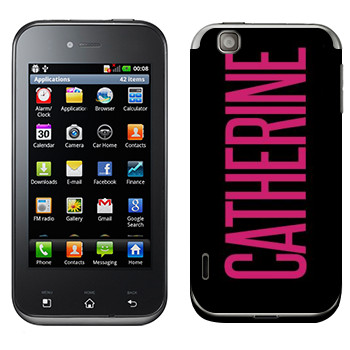   «Catherine»   LG Optimus Sol