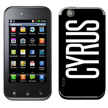 LG Optimus Sol