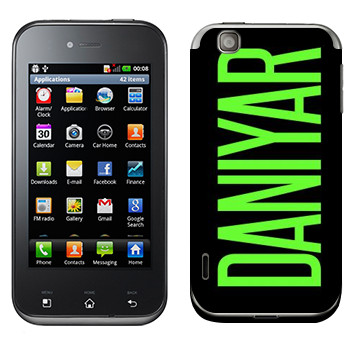   «Daniyar»   LG Optimus Sol