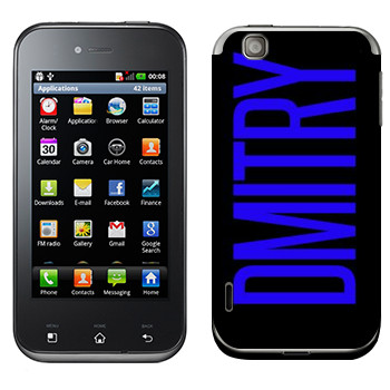   «Dmitry»   LG Optimus Sol