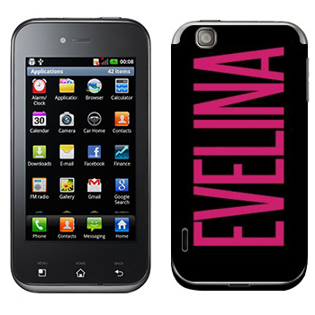   «Evelina»   LG Optimus Sol