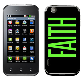   «Faith»   LG Optimus Sol