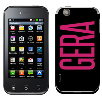   «Gera»   LG Optimus Sol