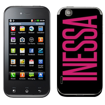   «Inessa»   LG Optimus Sol