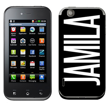   «Jamila»   LG Optimus Sol