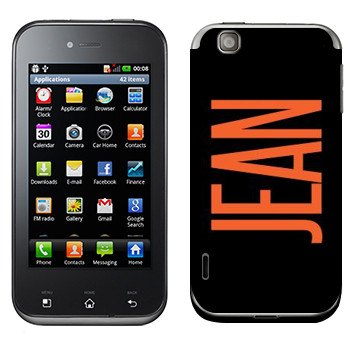   «Jean»   LG Optimus Sol