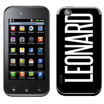   «Leonard»   LG Optimus Sol