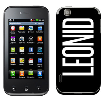   «Leonid»   LG Optimus Sol