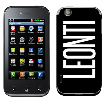   «Leonti»   LG Optimus Sol