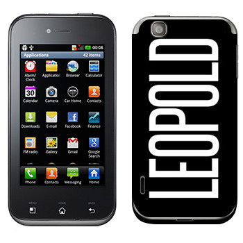   «Leopold»   LG Optimus Sol