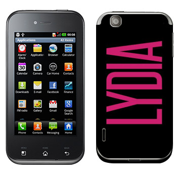   «Lydia»   LG Optimus Sol