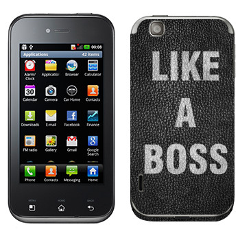   « Like A Boss»   LG Optimus Sol