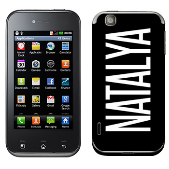   «Natalya»   LG Optimus Sol