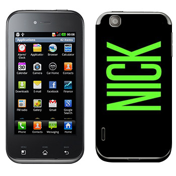   «Nick»   LG Optimus Sol