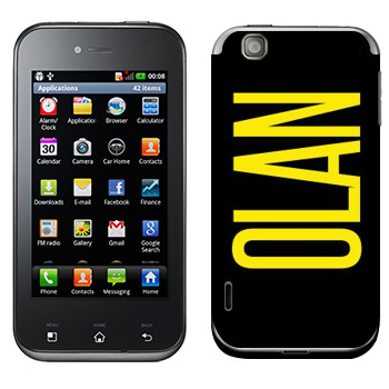   «Olan»   LG Optimus Sol