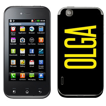   «Olga»   LG Optimus Sol