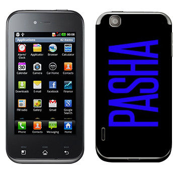   «Pasha»   LG Optimus Sol