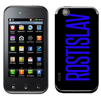   «Rostislav»   LG Optimus Sol