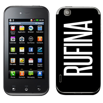   «Rufina»   LG Optimus Sol