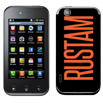   «Rustam»   LG Optimus Sol