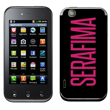   «Serafima»   LG Optimus Sol