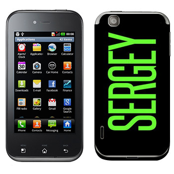   «Sergey»   LG Optimus Sol