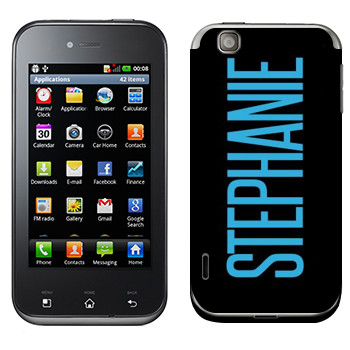   «Stephanie»   LG Optimus Sol