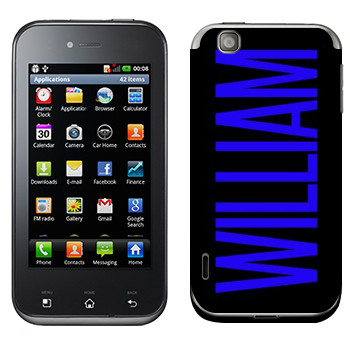   «William»   LG Optimus Sol