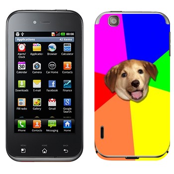   «Advice Dog»   LG Optimus Sol