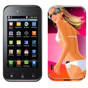   «    »   LG Optimus Sol