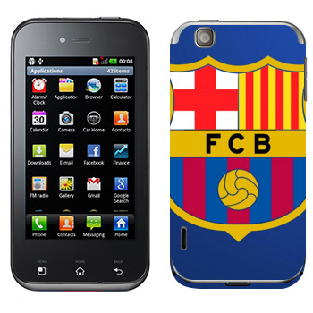   «Barcelona Logo»   LG Optimus Sol