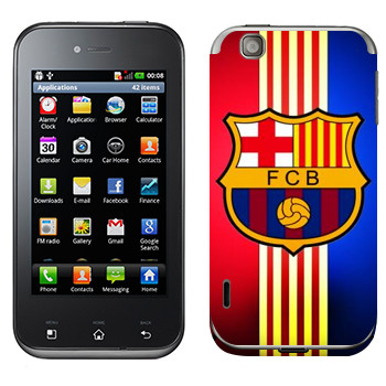   «Barcelona stripes»   LG Optimus Sol